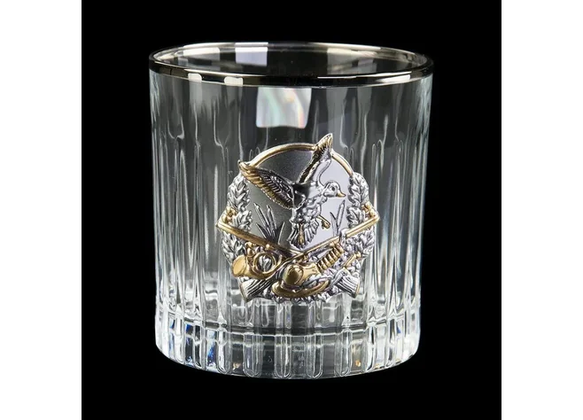 Набір для віскі Полювання Boss Crystal 6 келихів (платина, срібло, золото, кришталь) Фото 5